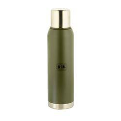 M-Tac - Edelstahl-Thermoskanne - 1000 ml - Olive - UN-B04-1000A