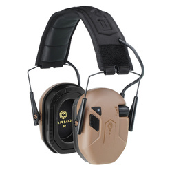 Earmor - Aktiver Gehörschutz M300T - NRR 23 dB - Bluetooth 5.4 - Coyote Brown - M300T-CB