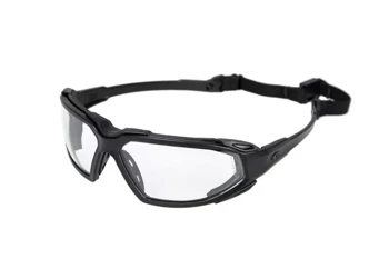 Pyramex - Schutzbrille Highlander Clear- Transparent/Schwarz - PYR-41-027628