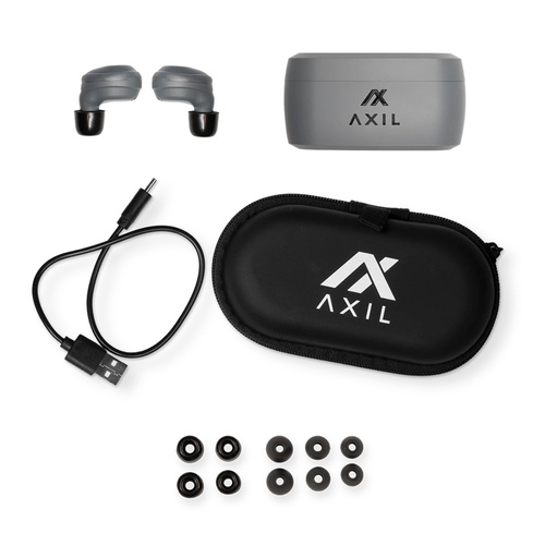 Axil - Aktiver Gehörschutz XCOR EarPro - Grau - XCOR-E