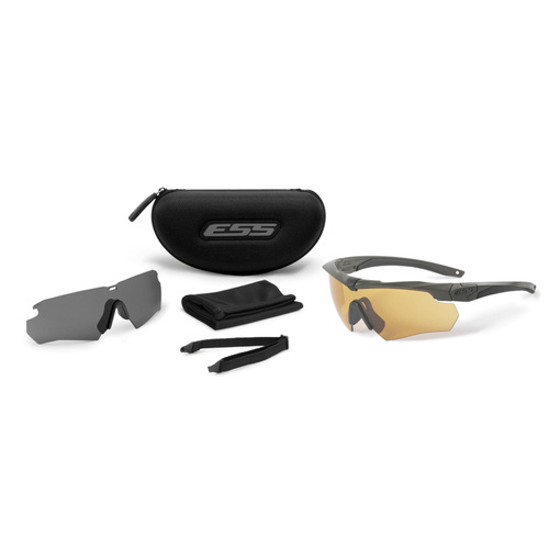 ESS - Ballistic Glasses Crossbow - 2LS - Anti-Beschlag - Hi-Def Bronze & Smoke Gray - EE9007-21