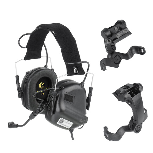 Earmor - Aktiver Gehörschutz M32X-MOD4 - Schwarz - M32X-BK