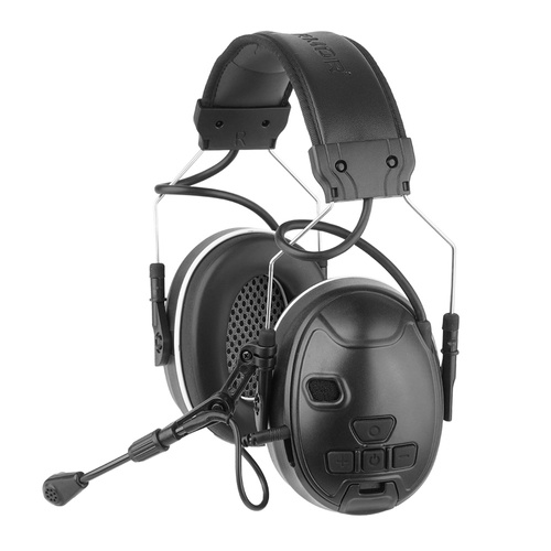 Earmor - Aktiver Gehörschützer C51 - NRR 24 dB - Bluetooth 5.3 - Schwarz - C51-BK