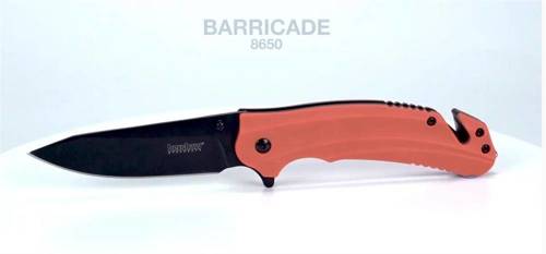 Kershaw - Barricade 8650 Rettungsmesser - 8Cr13MoV - Orange - 8650