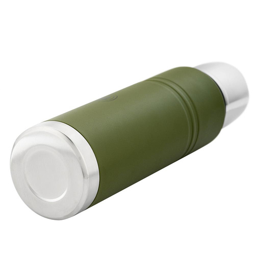 M-Tac - Edelstahl-Thermoskanne - 1000 ml - Olive - UN-B04-1000A