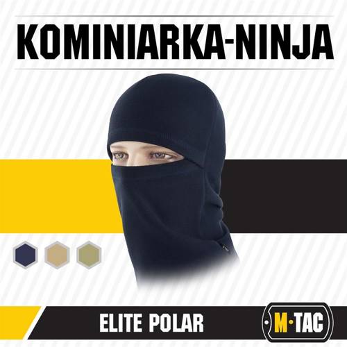 M-Tac - Ninja Elite Sturmhaube - Fleece - Dark Navy Blue - 40402015