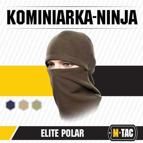 M-Tac - Ninja Elite Sturmhaube - Fleece - Dark Olive - 40402048