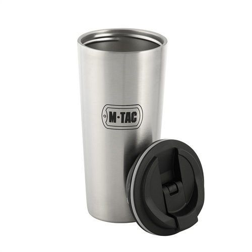 M-Tac - Thermobecher mit Deckel - 450 ml - Stahl - UN-A01-450