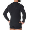 Brubeck - Active Wool Langarm Thermoshirt Merino - Black - LS12820