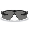 Oakley - Ballistische Brille Standard Issue M Frame 2.0 Industrial - Matte Black - Graue Gläser - OO9213-03