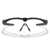 Oakley - Ballistische Brille Standard Issue M Frame 2.0 Industrial - Matte Black - Klare Gläser - OO9213-04