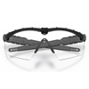 Oakley - Ballistische Brille Standard Issue M Frame 2.0 Industrial - Matte Black - Klare Gläser - OO9213-04