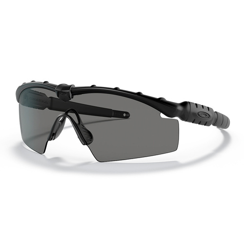 Oakley - Ballistische Brille Standard Issue M Frame 2.0 Industrial - Matte Black - Graue Gläser - OO9213-03