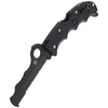 Spyderco - Składany nóż ratowniczy Assist™ FRN Black / Black Blade - C79PSBBK