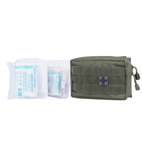 Mil-Tec - Kleines MOLLE 25-teiliges Erste-Hilfe-Set - OD Grün - 16025301