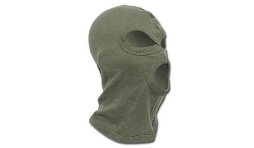 MFH - Balaclava - Cotton - 3 Wholes - Green