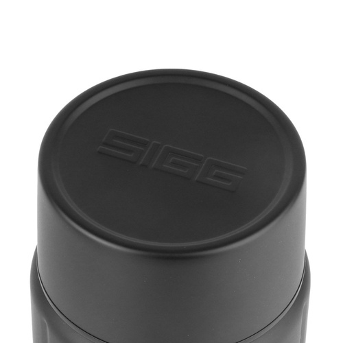 SIGG - Gemstone Obsidian Food Jar mit Schüssel und Göffel - 0.75 L - Schwarz - 8734.20