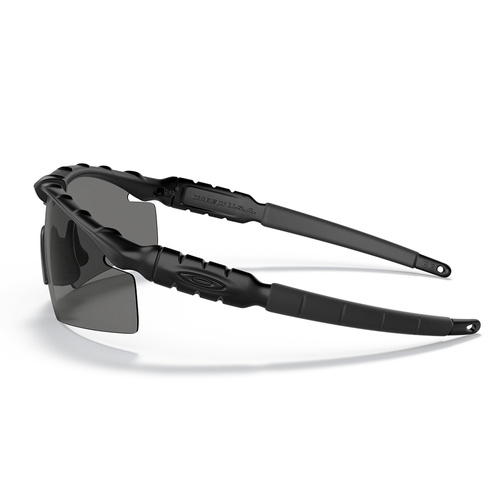 Oakley - Ballistische Brille Standard Issue M Frame 2.0 Industrial - Matte Black - Graue Gläser - OO9213-03