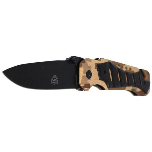 Puma - Knife Solingen AISI 420 Camo 90 mm Rescue Folder - 306312