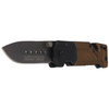 K25 - Titanium Drop Point Rescue Neck / Folding Knife 55 mm - 19652