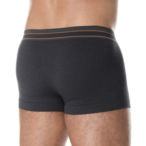 Brubeck - Active Wool Merino Boxershorts - Grafite - BX10870