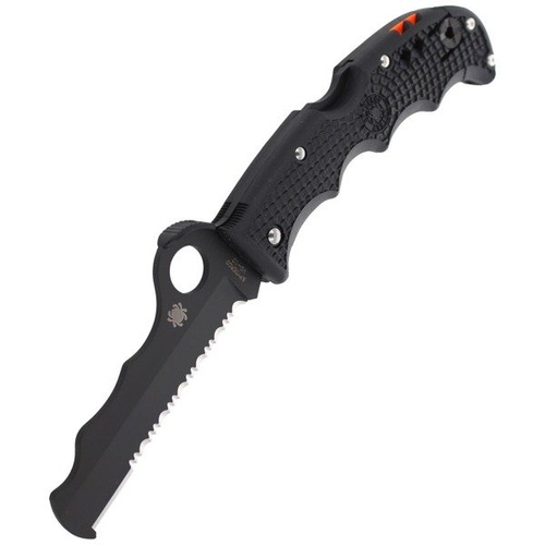 Spyderco - Assist™ FRN Schwarz / Schwarze Klinge Rettungsmesser - C79PSBBK