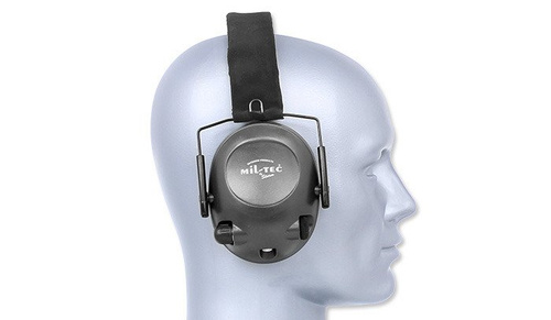 Mil-Tec Plus - Active Headphones EED - Black - 16243002