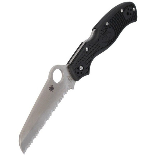 Spyderco - Składany nóż ratowniczy Rescue™ 3 FRN Black - C14SBK3