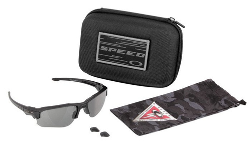 Oakley - SI Speed Jacket Matte Black Sonnenbrille - Grau - OO9228-01