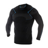 Brubeck - Thermo Sweatshirt - Nilit® Heat - Schwarz-Blau - LS13040A