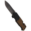 K25 - Titanium Drop Point Rescue Neck / Folding Knife 55 mm - 19652