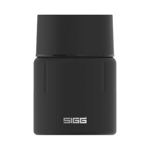 SIGG - Gemstone Obsidian Food Jar mit Schüssel und Göffel - 0.5 L - Schwarz - 8733.90