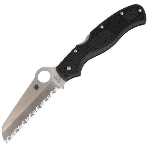 Spyderco - Składany nóż ratowniczy Rescue™ 3 FRN Black - C14SBK3