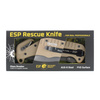 ESP - Rettungsmesser Rescue Knife - Glatte Klinge - Khaki - RKK-01