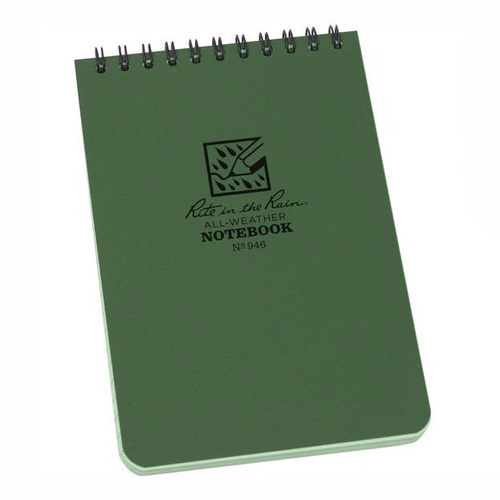 Rite in the Rain - All-Weather Notebook - 4 x 6'' - 946 - Olive