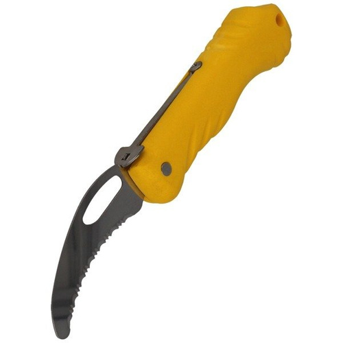 MAC Coltellerie - Floating Rescue Knife 70 mm - P01 RESCUE YELLOW