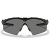 Oakley - Ballistische Brille Standard Issue M Frame 2.0 Industrial - Matte Black - Graue Gläser - OO9213-03