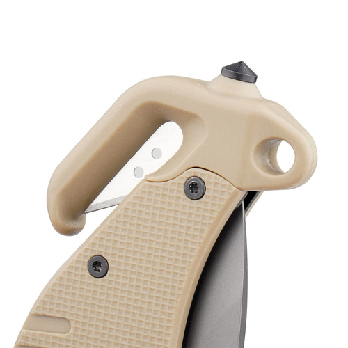 ESP - Nóż ratowniczy Rescue Knife - Ostrze Combo - Khaki - RKK-01-S KH