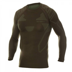 Brubeck - Ranger Protect thermal sweatshirt - Long sleeve - Khaki - LS14210.