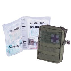 Mil-Tec - Large MOLLE 43-piece First Aid Set - OD Green - 16025501