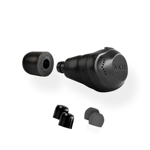 Axil - Active Ear Protectors XCOR Pro - Bluetooth 5.2 - Black - XCOR-P-E