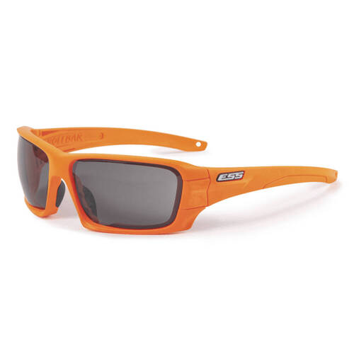 ESS - Rollbar Ballistic Glasses - Safety Orange - Clear / Smoke Gray - EE9018-17