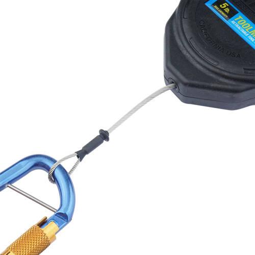 Key-Bak - Retractable Tether ToolMate 5 lb - 60" - Steel Cord - 0KB6-0A32