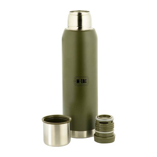 M-Tac - Stainless Steel Thermos - 1000 ml - Olive - UN-B04-1000A