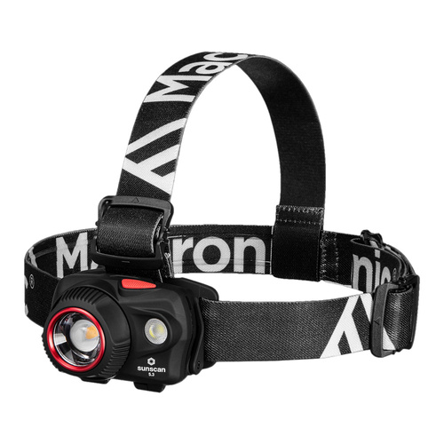 Mactronic - Headlamp Sunscan 5.3  - 300 lm - Black - PHL0031