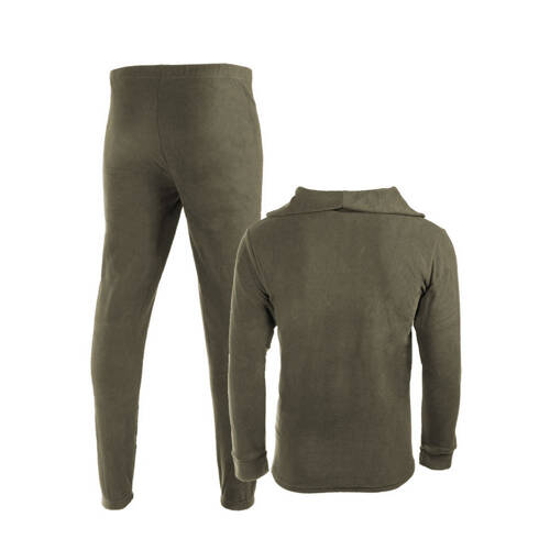 Mil-Tec - Fleece Thermal Underwear - Olive Drab - 11220001