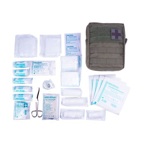 Mil-Tec - Large MOLLE 43-piece First Aid Set - OD Green - 16025501