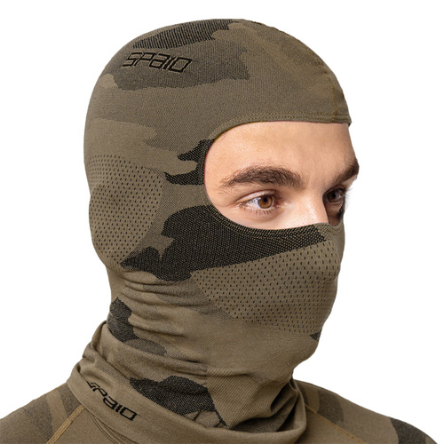 Spaio - Tactical Thermal Balaclava - Forest Green Camo