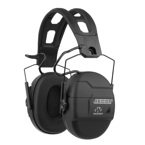 Walker's - Active Hearing Protectors Recon - NRR 26 dB - Black - GWP-RECM