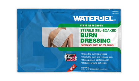 Water-Jel - Sterile, Cooling Gel-Soaked Burn Dressing - 20 x 45 cm